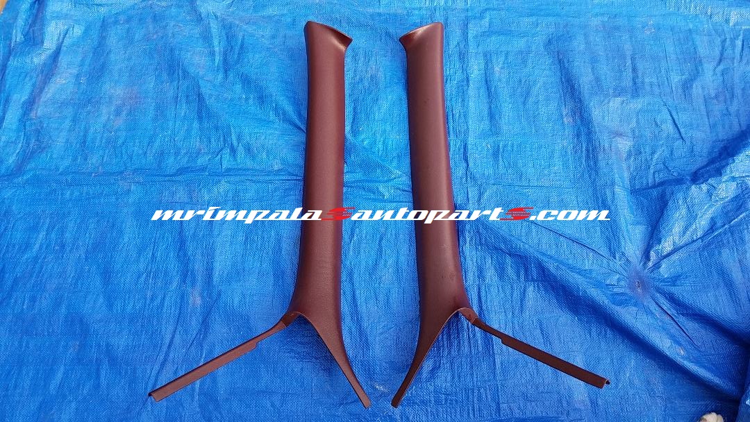 93-96 Chevy Caprice A-Pillar Trim Mouldings RUBY RED
